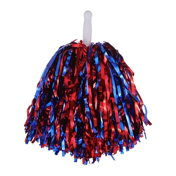 500 Streamer Solid Paddle Handle Pom Poms - 500 Streamer Solid Paddle Handle Pom Poms - Image 2 of 3