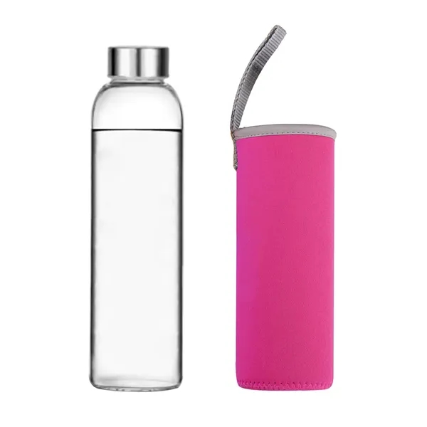 Glass Water Bottle - Glass Water Bottle - Image 2 of 16