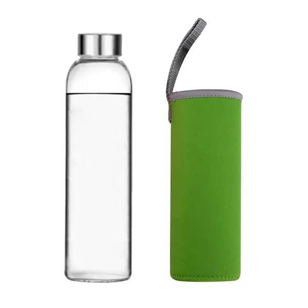 Glass Water Bottle - Glass Water Bottle - Image 11 of 16