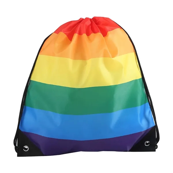 Rainbow drawstring bag - Rainbow drawstring bag - Image 1 of 3