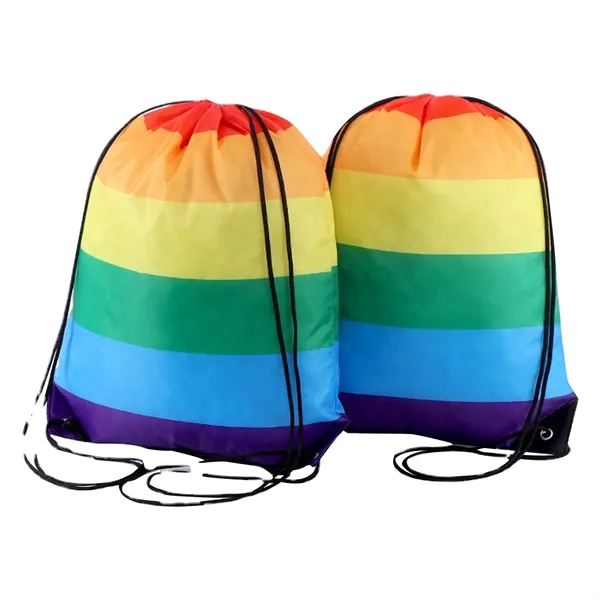 Rainbow drawstring bag - Rainbow drawstring bag - Image 2 of 3