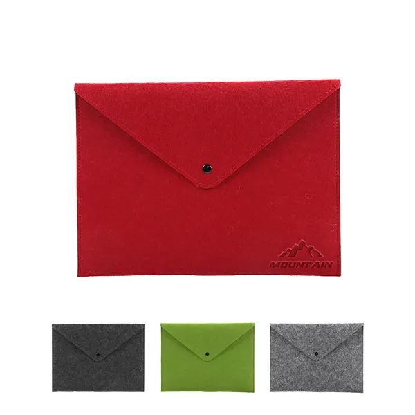 Felt Expanding  Envelope A4 Folders - Felt Expanding  Envelope A4 Folders - Image 0 of 3
