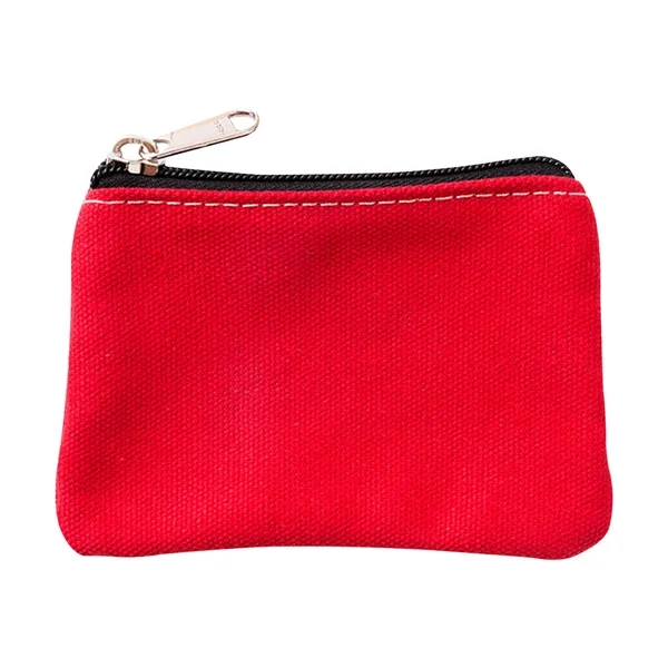 Canvas Zipper Bags Makeup Organizer Storage Pouch Coin Purse - Canvas Zipper Bags Makeup Organizer Storage Pouch Coin Purse - Image 1 of 3