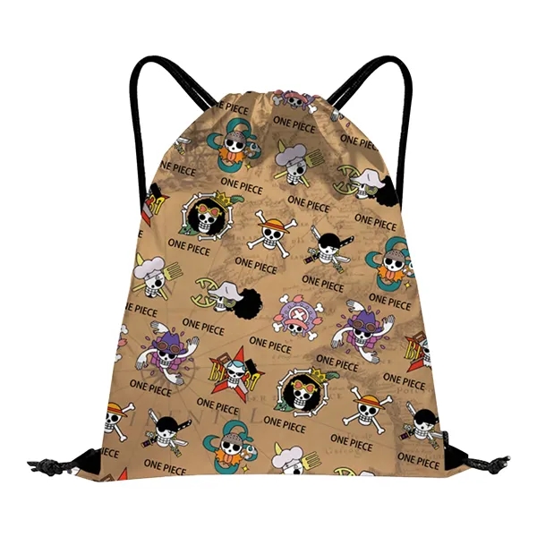 Full Color Dye Sublimated Drawstring Backpack - Full Color Dye Sublimated Drawstring Backpack - Image 3 of 3