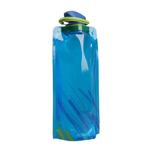 Folding Carabiner Collapsible Travel Water Bag - Folding Carabiner Collapsible Travel Water Bag - Image 1 of 3