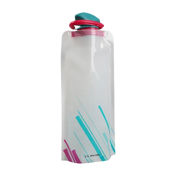 Folding Carabiner Collapsible Travel Water Bag - Folding Carabiner Collapsible Travel Water Bag - Image 2 of 3