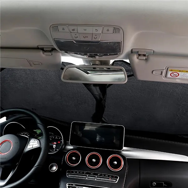 59"x27" Large Folding Car Sunshade - 59"x27" Large Folding Car Sunshade - Image 4 of 6