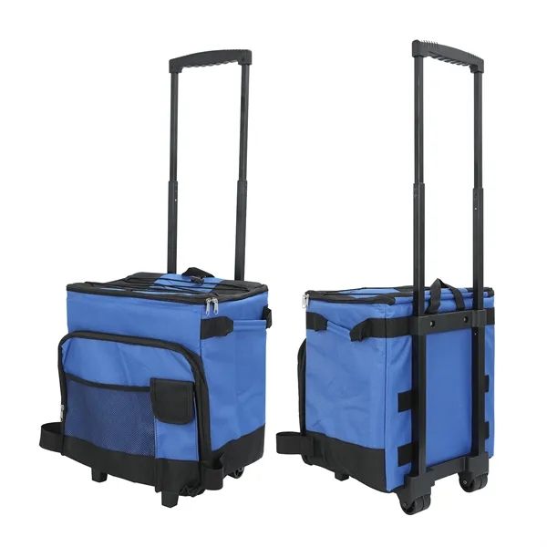 Foldable 42L Outdoor Gear camp Trolley Cooler Bag - Foldable 42L Outdoor Gear camp Trolley Cooler Bag - Image 2 of 2