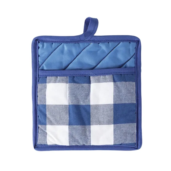 Oven Mitts Set Pot Holder With Pocket - Oven Mitts Set Pot Holder With Pocket - Image 1 of 3