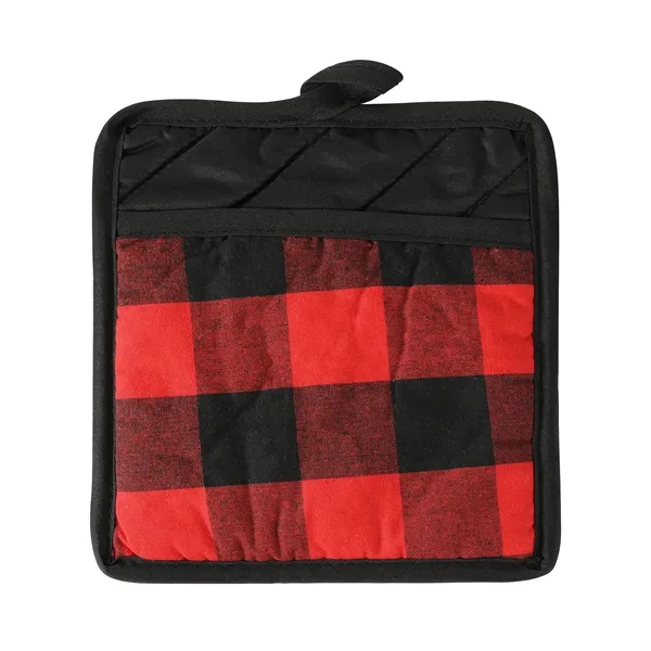 Oven Mitts Set Pot Holder With Pocket - Oven Mitts Set Pot Holder With Pocket - Image 3 of 3