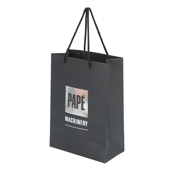 Matte Laminated Paper Shopping Bag - Matte Laminated Paper Shopping Bag - Image 2 of 9
