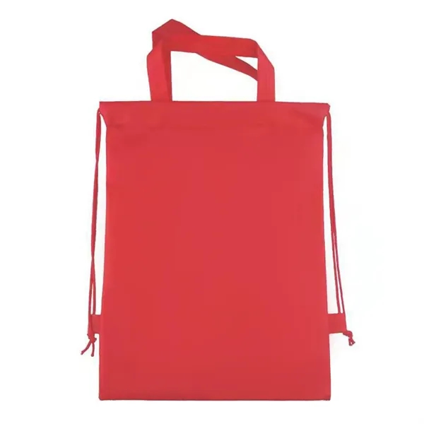 Non Woven Drawstring Bags With Handle - Non Woven Drawstring Bags With Handle - Image 5 of 12
