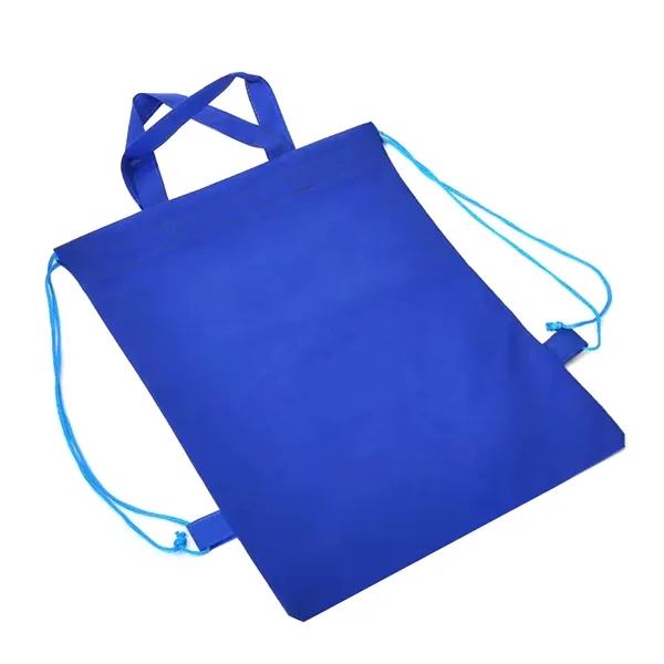 Non Woven Drawstring Bags With Handle - Non Woven Drawstring Bags With Handle - Image 9 of 12