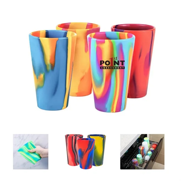 16 Oz Silicone Pint Glass - 16 Oz Silicone Pint Glass - Image 0 of 12