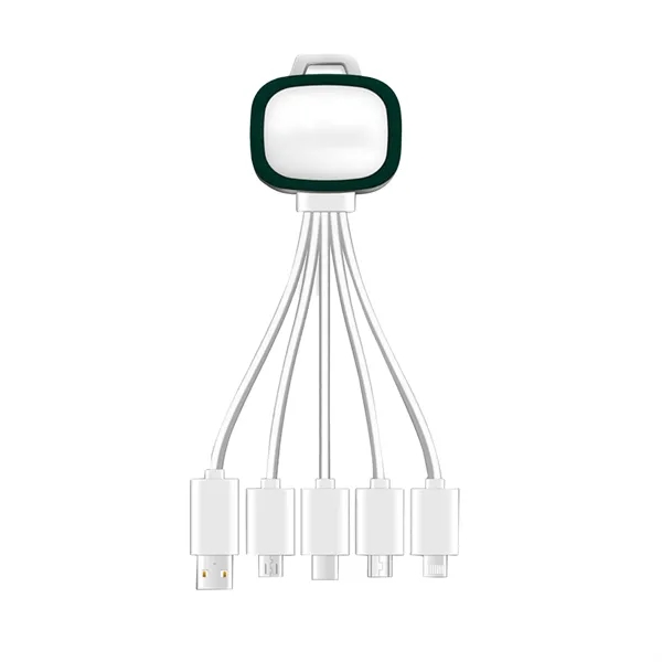 Light Up 5 In 1 Usb Charging Cable - Light Up 5 In 1 Usb Charging Cable - Image 2 of 3