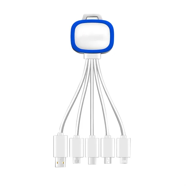 Light Up 5 In 1 Usb Charging Cable - Light Up 5 In 1 Usb Charging Cable - Image 3 of 3
