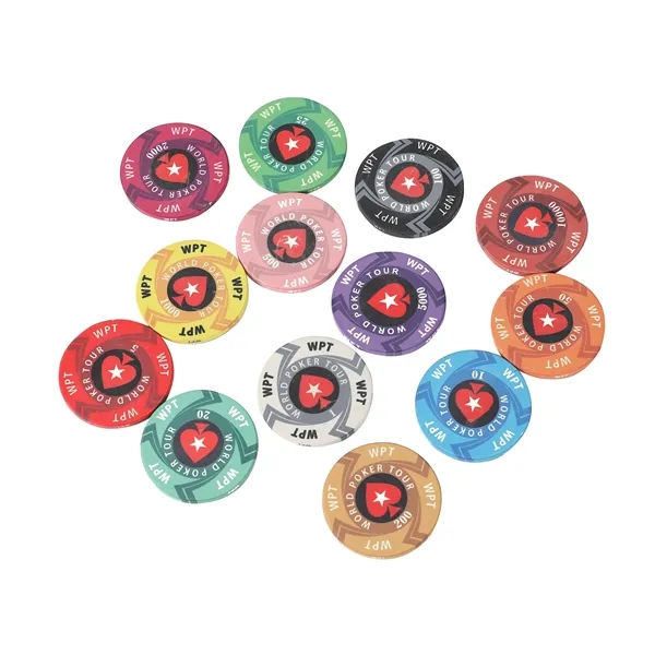 Custom Ceramic Poker Chip   39 MM - Custom Ceramic Poker Chip   39 MM - Image 2 of 5