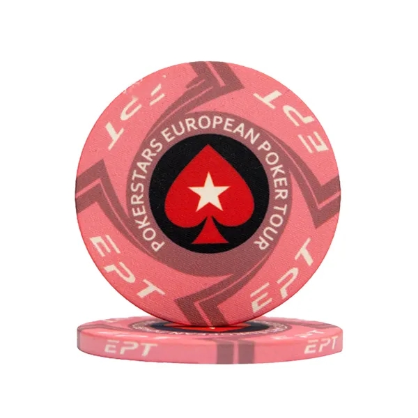 Custom Ceramic Poker Chip   39 MM - Custom Ceramic Poker Chip   39 MM - Image 3 of 5