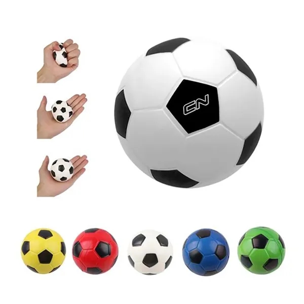 Soccer Ball Shape Stress Reliever - Soccer Ball Shape Stress Reliever - Image 0 of 3