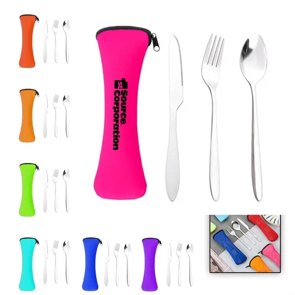 Stainless Steel Cutlery Set Knife Folk Spoon - Stainless Steel Cutlery Set Knife Folk Spoon - Image 0 of 0