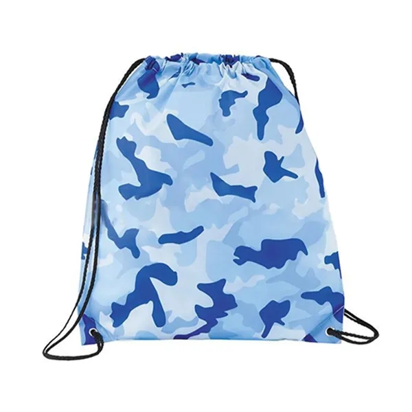 Simply Camo Drawstring Tote Bag - Simply Camo Drawstring Tote Bag - Image 2 of 9