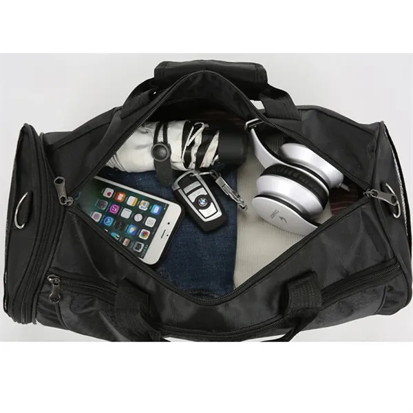 Gym Bag with Shoes Compartment - Gym Bag with Shoes Compartment - Image 8 of 12