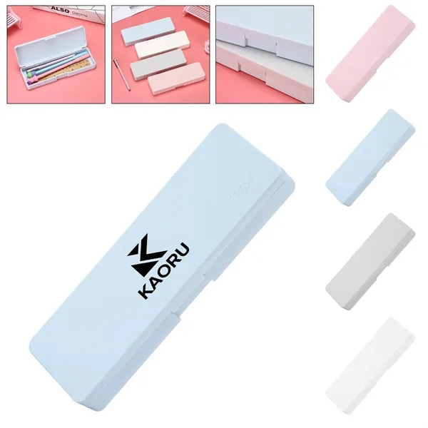 Plastic Pencil Case - Plastic Pencil Case - Image 0 of 3