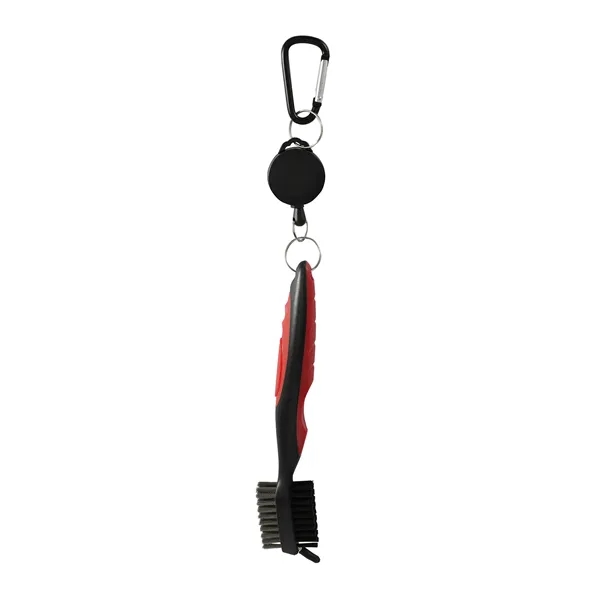Golf Brush Groove Cleaner with Zip Line - Golf Brush Groove Cleaner with Zip Line - Image 3 of 6