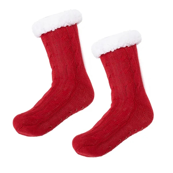 Fuzzy Slipper Socks - Fuzzy Slipper Socks - Image 3 of 11
