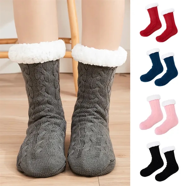 Fuzzy Slipper Socks - Fuzzy Slipper Socks - Image 6 of 11