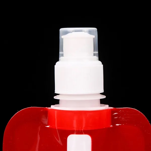 500ml PE Collapsible Water Bag Clip For Sports - 500ml PE Collapsible Water Bag Clip For Sports - Image 7 of 11