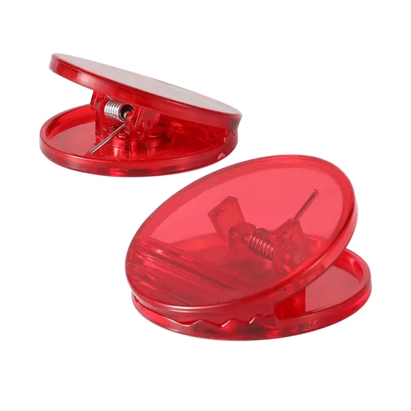 Round Shape Magnet Memo Clip - Round Shape Magnet Memo Clip - Image 1 of 14