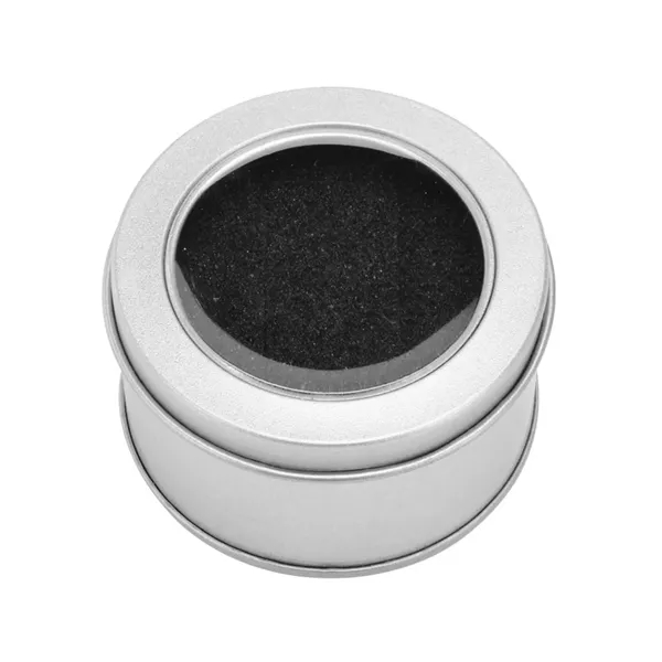 Round Metal Tin Candy Box - Round Metal Tin Candy Box - Image 2 of 8