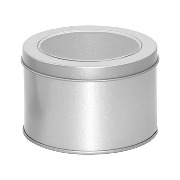 Round Metal Tin Candy Box - Round Metal Tin Candy Box - Image 6 of 8