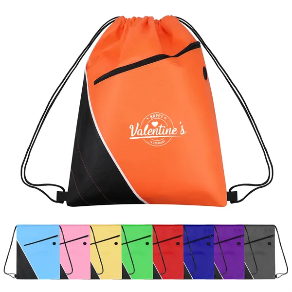Non Woven Hit Sports Pack With Front Zipper