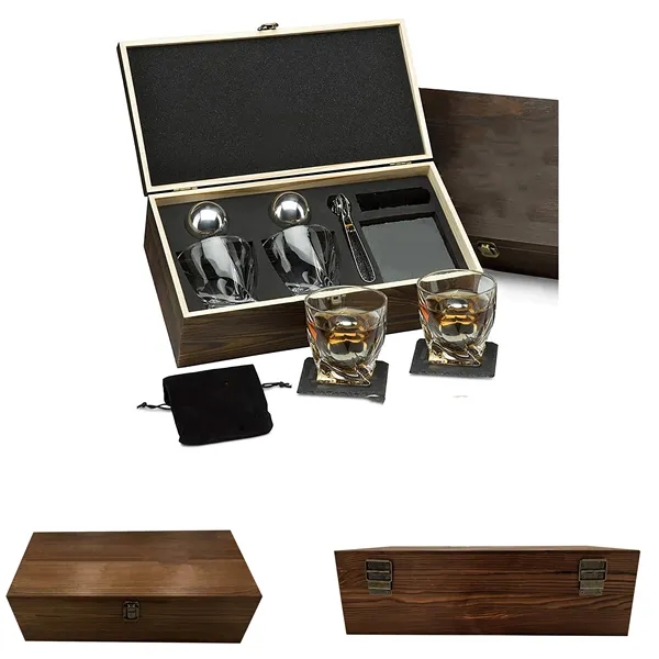 Whisky Gift Set With Glass Cup - Whisky Gift Set With Glass Cup - Image 0 of 5
