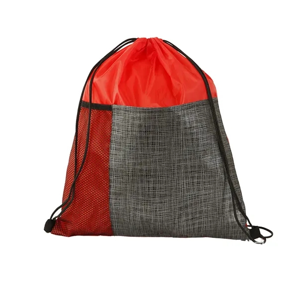 Etched Pocket Drawstring Sportpack - Etched Pocket Drawstring Sportpack - Image 1 of 6