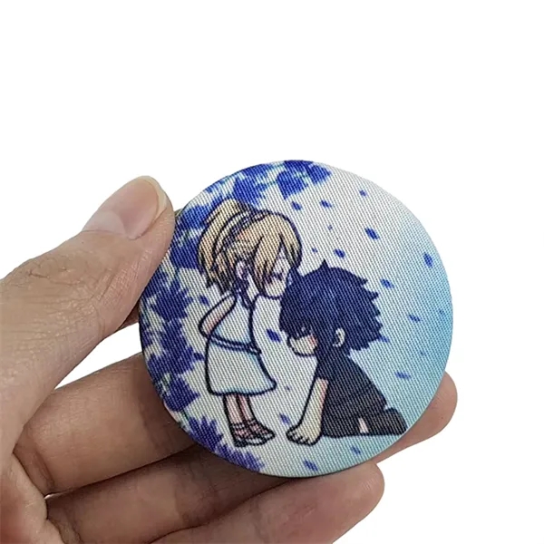 Round Pin Back Button - Round Pin Back Button - Image 3 of 3