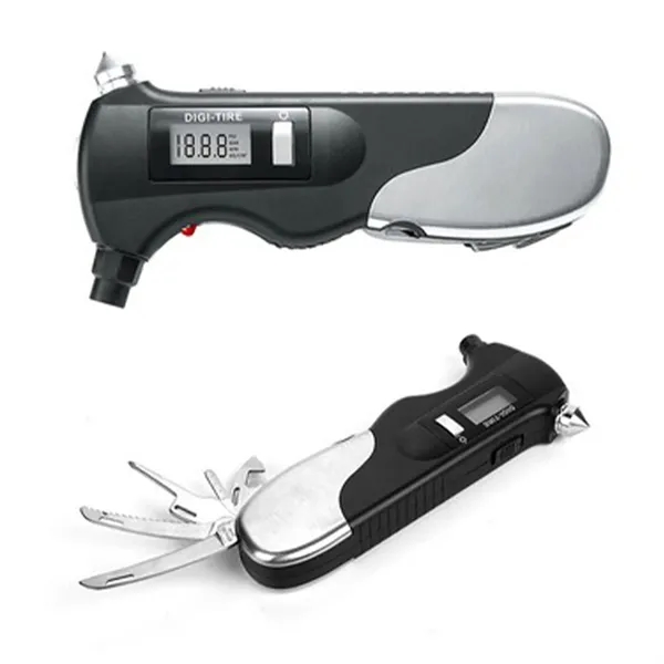 Multi Functional Digital Tire Pressure Gauge - Multi Functional Digital Tire Pressure Gauge - Image 0 of 3