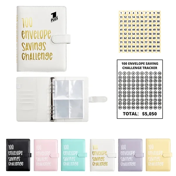 100 Envelope Challenge Binder - 100 Envelope Challenge Binder - Image 0 of 22