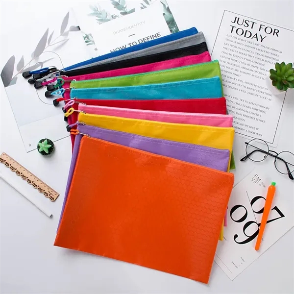 A5 Saves Effort Mesh Zipper Bags Storage Pockets - A5 Saves Effort Mesh Zipper Bags Storage Pockets - Image 3 of 8