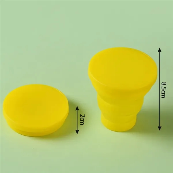 Foldable Silicone Camping Water Cup - Foldable Silicone Camping Water Cup - Image 4 of 11