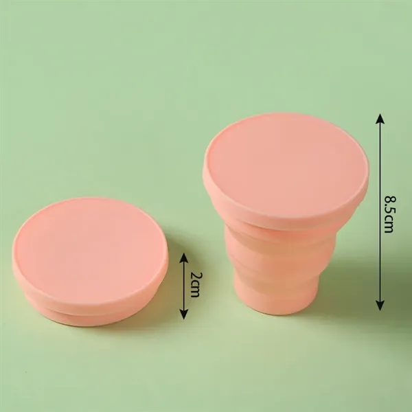 Foldable Silicone Camping Water Cup - Foldable Silicone Camping Water Cup - Image 7 of 11