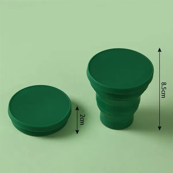 Foldable Silicone Camping Water Cup - Foldable Silicone Camping Water Cup - Image 8 of 11