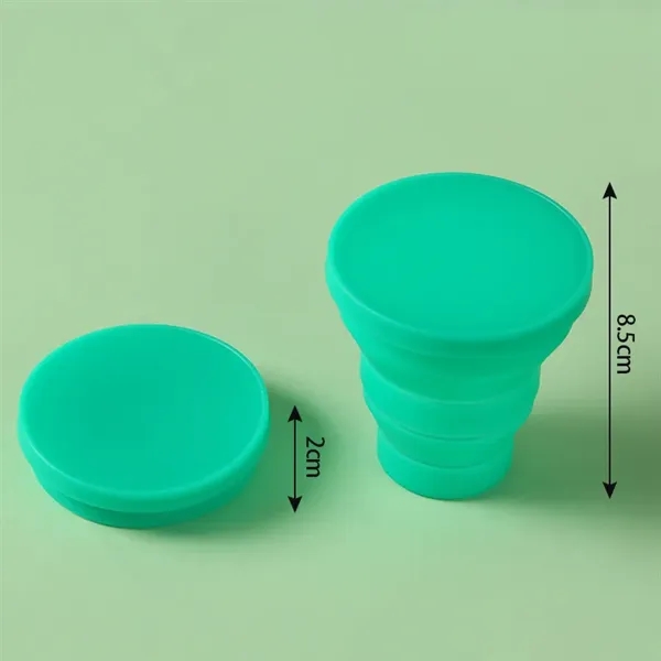 Foldable Silicone Camping Water Cup - Foldable Silicone Camping Water Cup - Image 11 of 11