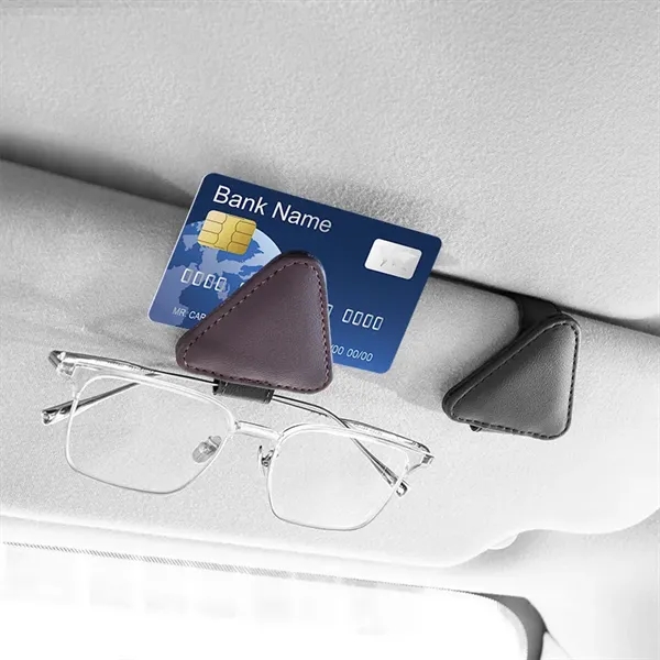 Car Sunglasses Clip Card Organizer - Car Sunglasses Clip Card Organizer - Image 1 of 3