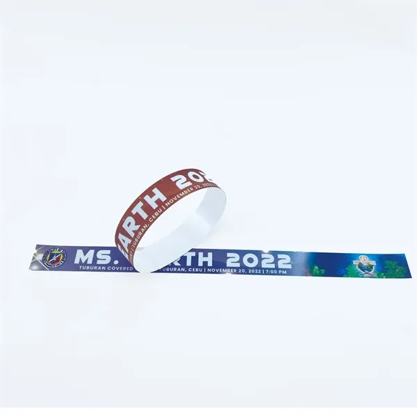 Custom Paper Wristbands for Events - Custom Paper Wristbands for Events - Image 1 of 4