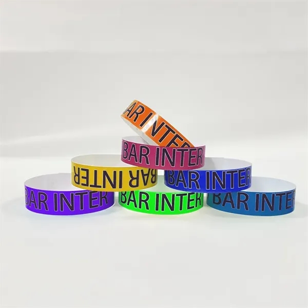 Custom Paper Wristbands for Events - Custom Paper Wristbands for Events - Image 2 of 4