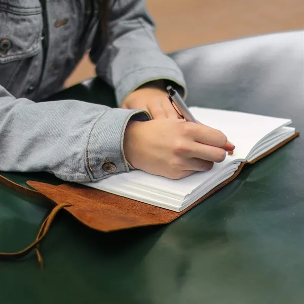 Handmade Vintage Leather Journals - Handmade Vintage Leather Journals - Image 4 of 6
