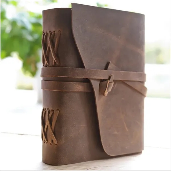 Handmade Vintage Leather Journals - Handmade Vintage Leather Journals - Image 5 of 6